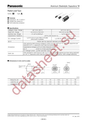 ECA-0JM102BJ datasheet  